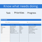 Kitchen Admin — MEP Board