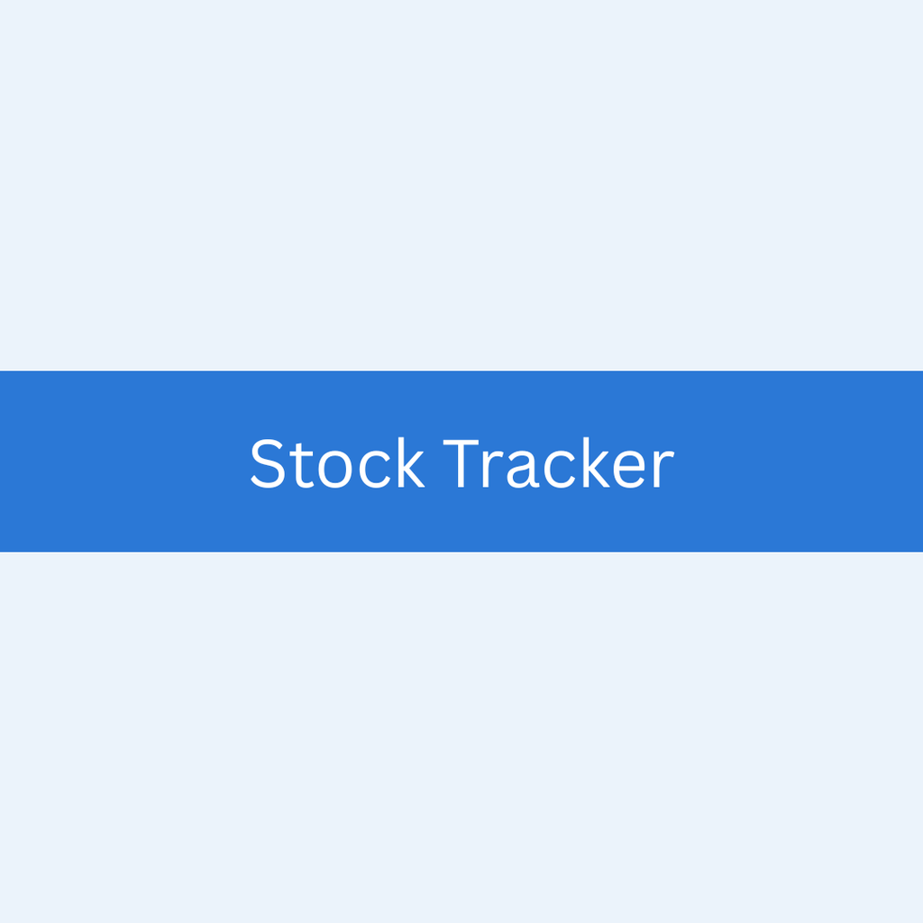 Kitchen Admin — Stock Tracker