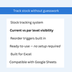 Kitchen Admin — Stock Tracker