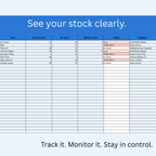Kitchen Admin — Stock Tracker